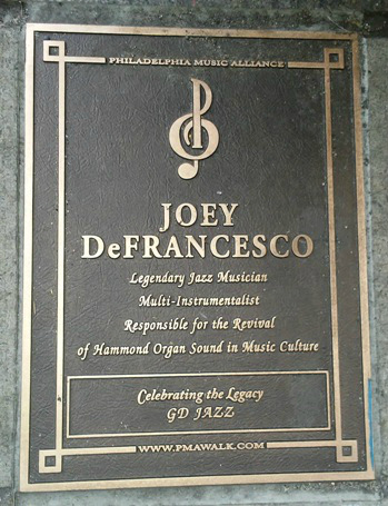 Joey D Plaque