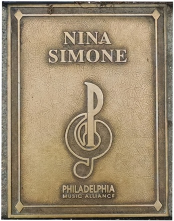 Nina Simone Plaque