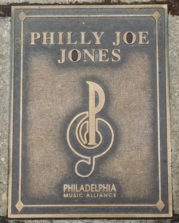Philly Joe Jones Plaque