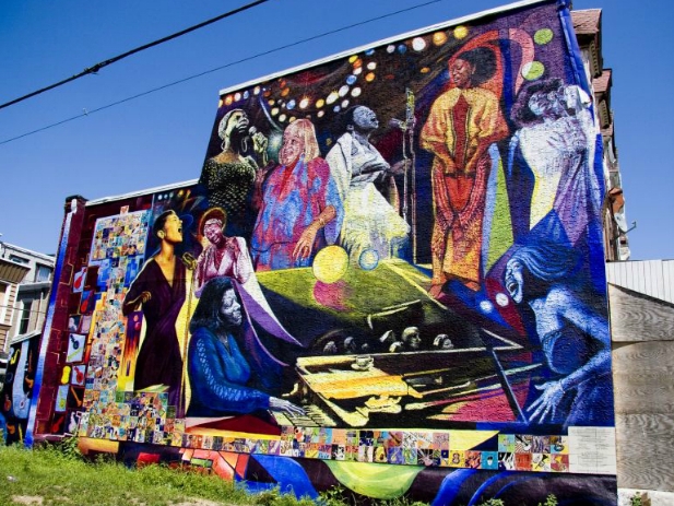 Women of Jazz Mural