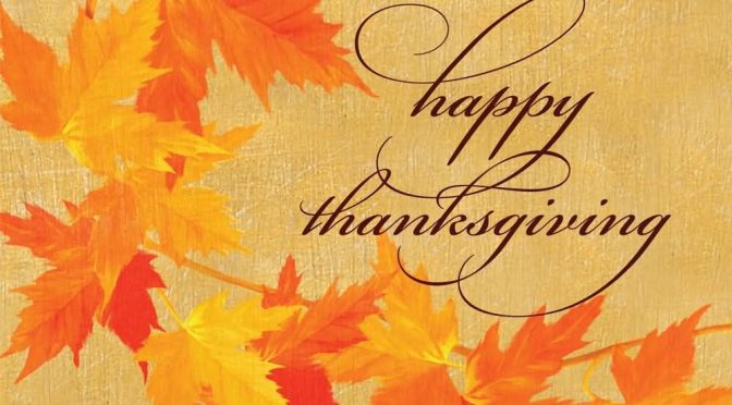 Happy Thanksgiving