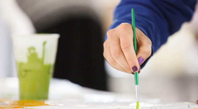 Paint Day: John Coltrane Mural