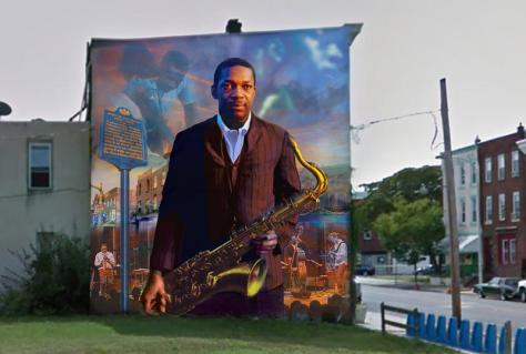 John Coltrane Mural