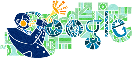 Google Doodle - Dizzy Gillespie