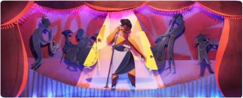 Google Doodle - Ella Fitzgerald