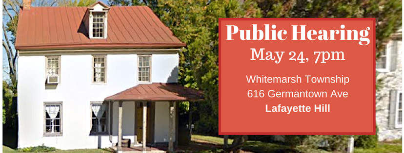 Whitemarsh Township Board of Supervisors Meeting - May 24, 2018