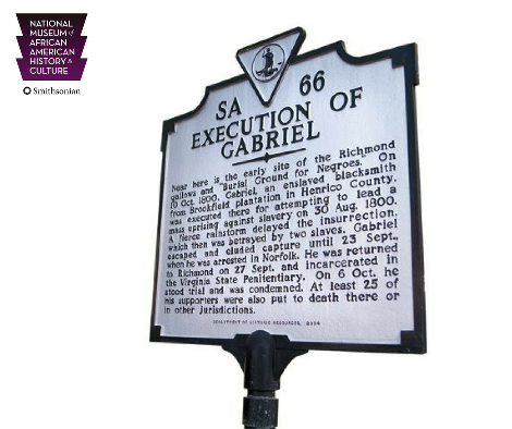 Gabriel Prosser Historical Marker