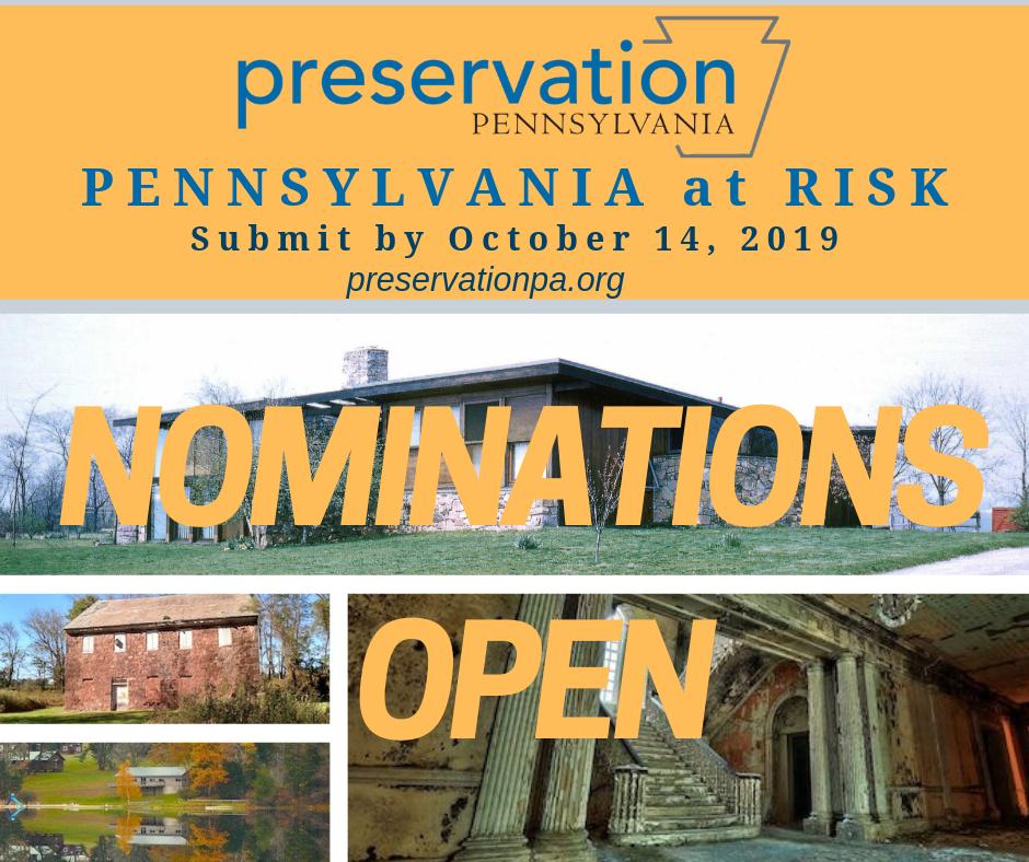 2020 Pennsylvania At Risk - Preservation Pennsylvania