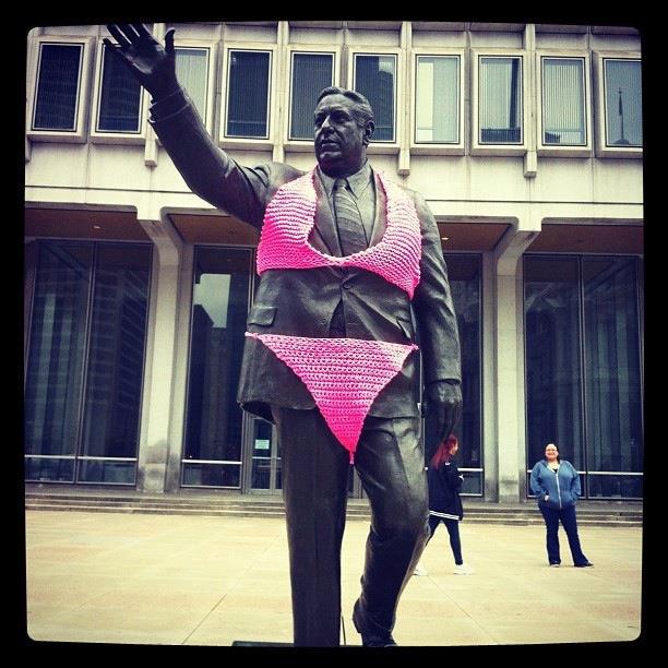 #FrankRizzo - Yarnbomb - 2012
